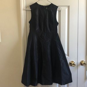 Jcrew silk sleeveless dress. Black size P0